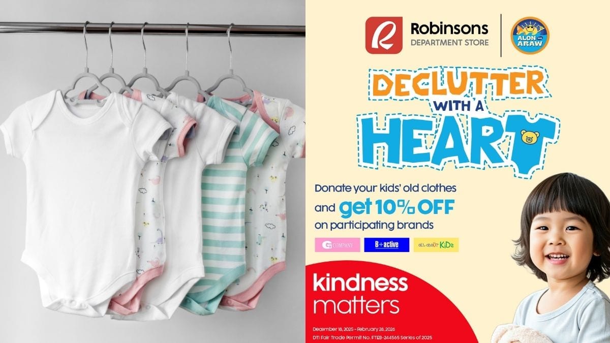 Donate Your Child’s Preloved Clothes at This Mall and Get a Discount